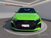 Usata Audi RS3 Comfort 400 CV (294 kW) 2025 Verde kyalami Berlina