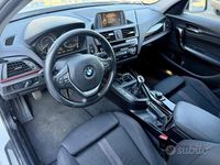 Usata BMW 118 Sport Line 150 CV (110 kW) 2016 Bianco Utilitaria