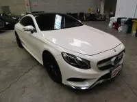 Usata Mercedes S500 Premium 455 CV (334 kW) 2015 Bianco Coupé