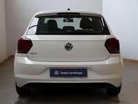 Usata VW Polo Comfortline 65 CV (47 kW) 2018 0q pure white Berlina