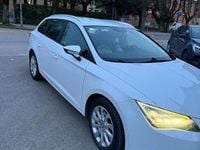 Usata Seat Leon 110 CV (80 kW) 2016 Bianco Station wagon