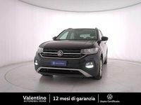 Usata VW T-Cross Style 110 CV (80 kW) 2021 Nero SUV