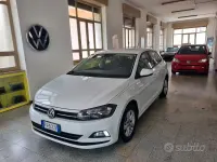 Usata VW Polo Comfortline 90 CV (66 kW) 2019 Bianco Utilitaria