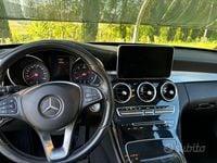 Usata Mercedes C200 136 CV (100 kW) 2015 Grigio Station wagon