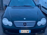 Usata Mercedes C220 143 CV (105 kW) 2003 Nero Coupé