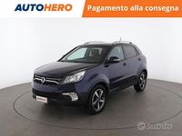 Usata Ssangyong (KGM) Korando Limited 178 CV (130 kW) 2018 Blu/azzurro SUV