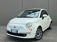 Usata Fiat 500C Lounge 69 CV (50 kW) 2012 Bianco Cabrio