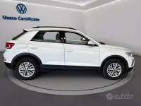 Usata VW T-Roc Life 150 CV (110 kW) 2023 Bianco SUV