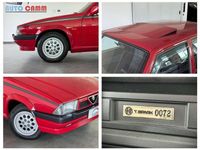 Usata Alfa Romeo 75 148 CV (108 kW) 1991 Rosso Berlina
