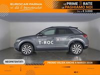 Usata VW T-Roc Style 116 CV (85 kW) 2025 Indium grey metallizzato nero SUV