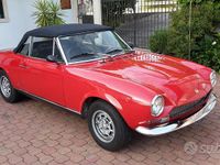 Usata Fiat 124 Spider 1970 Rosso Cabrio