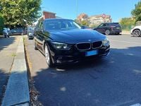 Usata BMW 325 Sport Line 224 CV (164 kW) 2016 Nero Station wagon