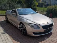 Usata BMW 640 Cabriolet Efficient Dynamics 320 CV (235 kW) 2013 Giallo Cabrio