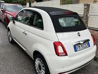 Usata Fiat 500 69 CV (50 kW) 2017 Bianco Cabrio