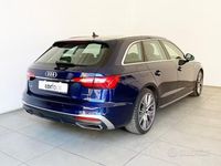 Usata Audi A4 S-Line 204 CV (150 kW) 2022 Blu metallizzato Station wagon