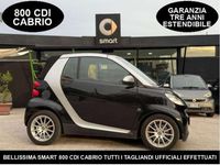 Usata Smart ForTwo Cabrio Passion 45 CV (33 kW) 2008 Eca black tridion silver met. Cabrio