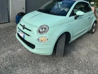 Usata Fiat 500C 69 CV (50 kW) 2019 Bluazzurro Cabrio