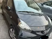 Usata Toyota Aygo 68 CV (50 kW) 2007 Nero Utilitaria