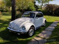 Usata VW Beetle Cabriolet 34 CV (25 kW) 1980 Bianco Cabrio