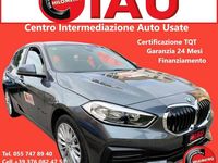 Usata BMW 118 Advantage 140 CV (102 kW) 2020 Grigio Utilitaria