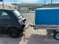 Usata Fiat 500 95 CV (69 kW) 2007 Nero Utilitaria