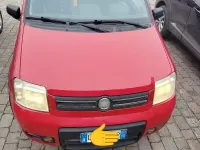 Usata Fiat Panda 2008 Rosso Utilitaria