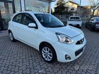 Usata Nissan Micra Tekna 80 CV (58 kW) 2015 Bianco Utilitaria