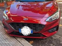 Usata Ford Focus ST-Line 120 CV (88 kW) 2019 Rosso Berlina