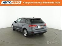 Usata Audi A3 150 CV (110 kW) 2017 Grigio Berlina
