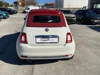Usata Fiat 500C Lounge 69 CV (50 kW) 2018 Bianco Cabrio