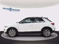 Usata VW T-Roc Style 150 CV (110 kW) 2019 Pure white nero SUV