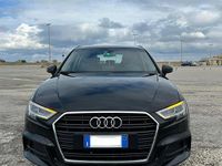 Usata Audi A3 116 CV (85 kW) 2019 Nero Berlina