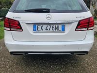 Usata Mercedes E220 170 CV (125 kW) 2014 Bianco Station wagon