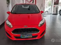 Usata Ford Fiesta Titanium 95 CV (69 kW) 2017 Rosso Utilitaria