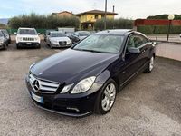 Usata Mercedes E220 Avantgarde 170 CV (125 kW) 2010 Blu Coupé