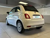 Usata Fiat 500C Lounge 69 CV (50 kW) 2019 Bianco Cabrio