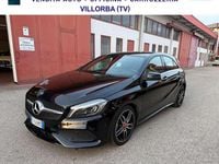 Usata Mercedes A180 Premium 109 CV (80 kW) 2018 Nero Berlina