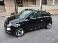 Usata Fiat 500 Lounge 69 CV (50 kW) 2016 Nero Cabrio