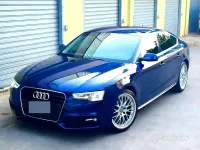 Usata Audi A5 S-Line 177 CV (130 kW) 2012 Blu Coupé