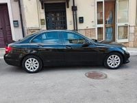Usata Mercedes C180 120 CV (88 kW) 2013 Nero Berlina