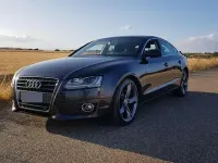 Usata Audi A5 143 CV (105 kW) 2010 Grigio Coupé