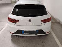 Usata Seat Leon 150 CV (110 kW) 2020 Bianco Berlina