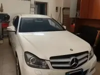 Usata Mercedes C220 Executive 170 CV (125 kW) 2013 Bianco Coupé