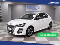 Usata Peugeot 208 Allure 101 CV (74 kW) 2025 Bianco Utilitaria