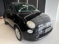 Usata Fiat 500 Lounge 75 CV (55 kW) 2009 Nero Cabrio