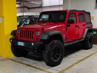 Usata Jeep Wrangler 300 CV (220 kW) 2009 Rosso SUV
