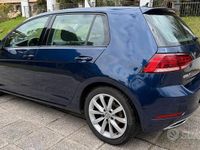Usata VW Golf VII Executive 116 CV (85 kW) 2018 Blu Berlina