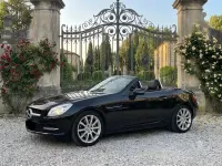 Usata Mercedes SLK200 184 CV (135 kW) 2011 Nero Cabrio
