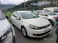 Usata VW Golf VI Highline 122 CV (89 kW) 2011 Bianco Utilitaria