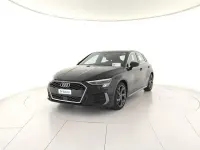 Usata Audi A3 S-Line 110 CV (80 kW) 2023 Nero mito metallizzato Berlina